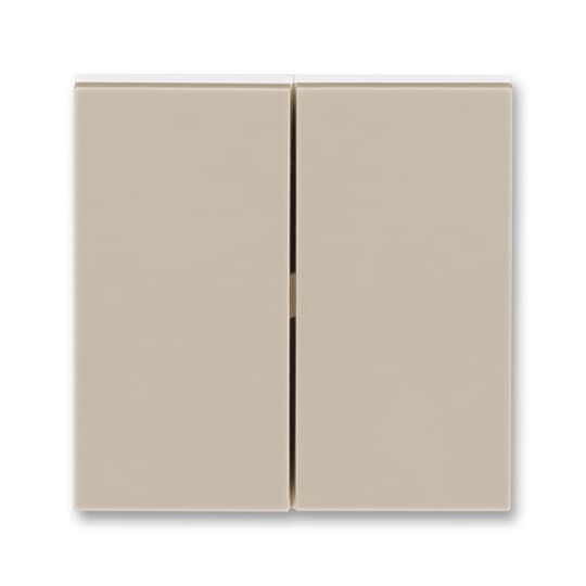 3559H-A00652 18 Kryt spínače kolébkového dělený, macchiato / bílá